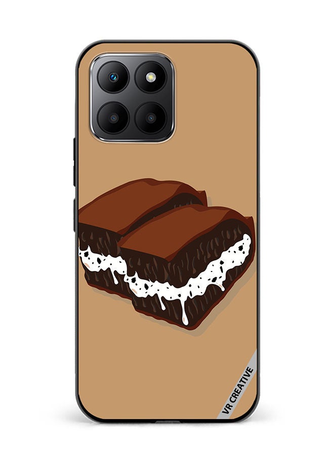 VR CREATIVE Protective Case Cover For Honor 70 Lite Brownies Design Multicolour - Image 1