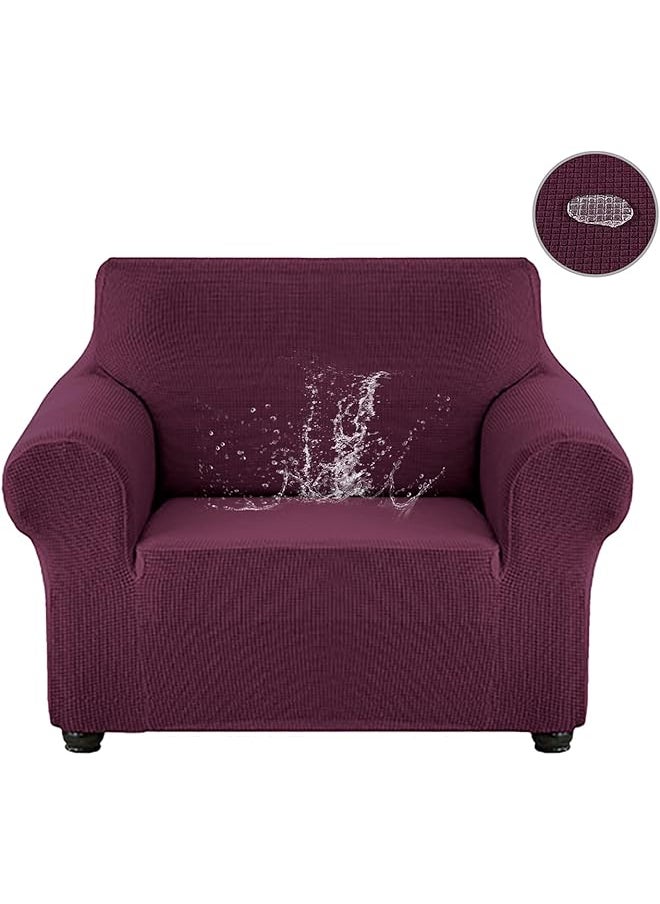 JZS - Stretch Loveseat Sofa Slipcover 1 Piece Couch Sofa Cover Furniture Protector 3 Seater Sofa with Elastic Bottom - Image 1