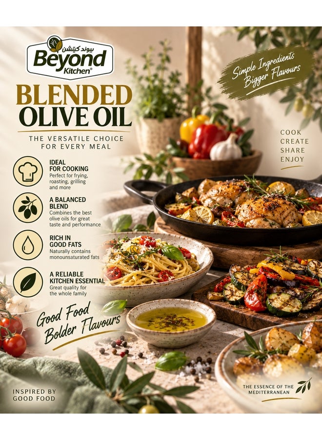 Beyond Kitchen 1L Blended Olive Oil  (1 Bottle) - Image 4