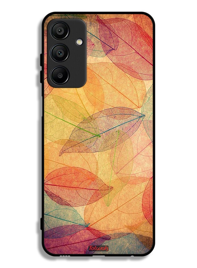 Tolwak Samsung Galaxy A15 5G Protective Case Cover Leaves Abstract Digital Art - Image 1