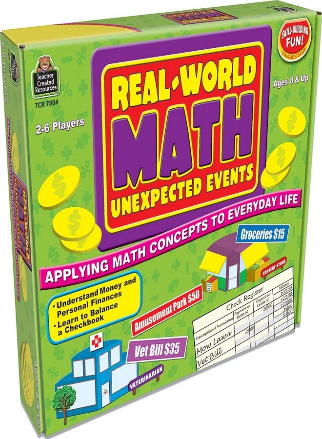 Teacher Created Resources Real-World Math: Unexpected Events, Applying Math Concepts to Everyday Life (Teacher Created Resources 7804) - Image 5