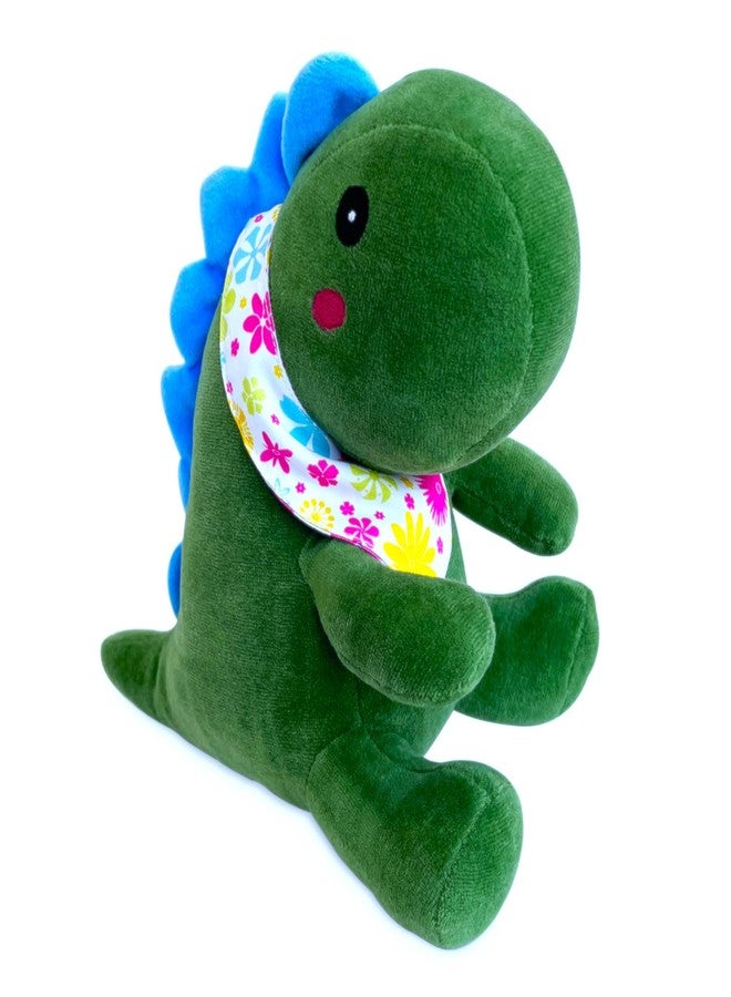 Webby Plush Cute Sitting Dinosaur Stuffed Soft Animal Toys for Kids, 25 CM (Green) - Image 2