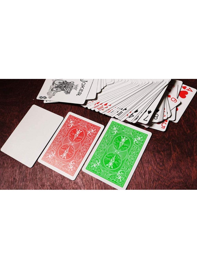MMS Cards Bicycle Green Back USPCC Trick - Image 5