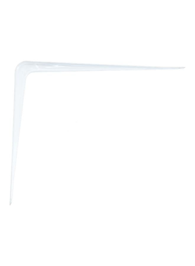 ACE 18-Gauge Wall Mount Decorative Steel Shelf Bracket White 12 x 14inch 5294251  - Image 2