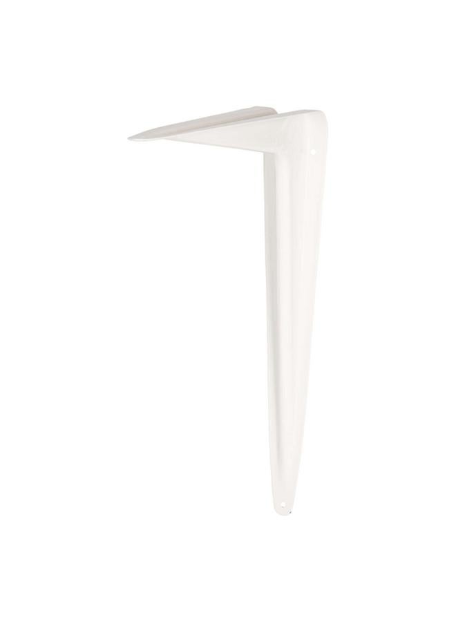 ACE 18-Gauge Wall Mount Decorative Steel Shelf Bracket White 12 x 14inch 5294251  - Image 3