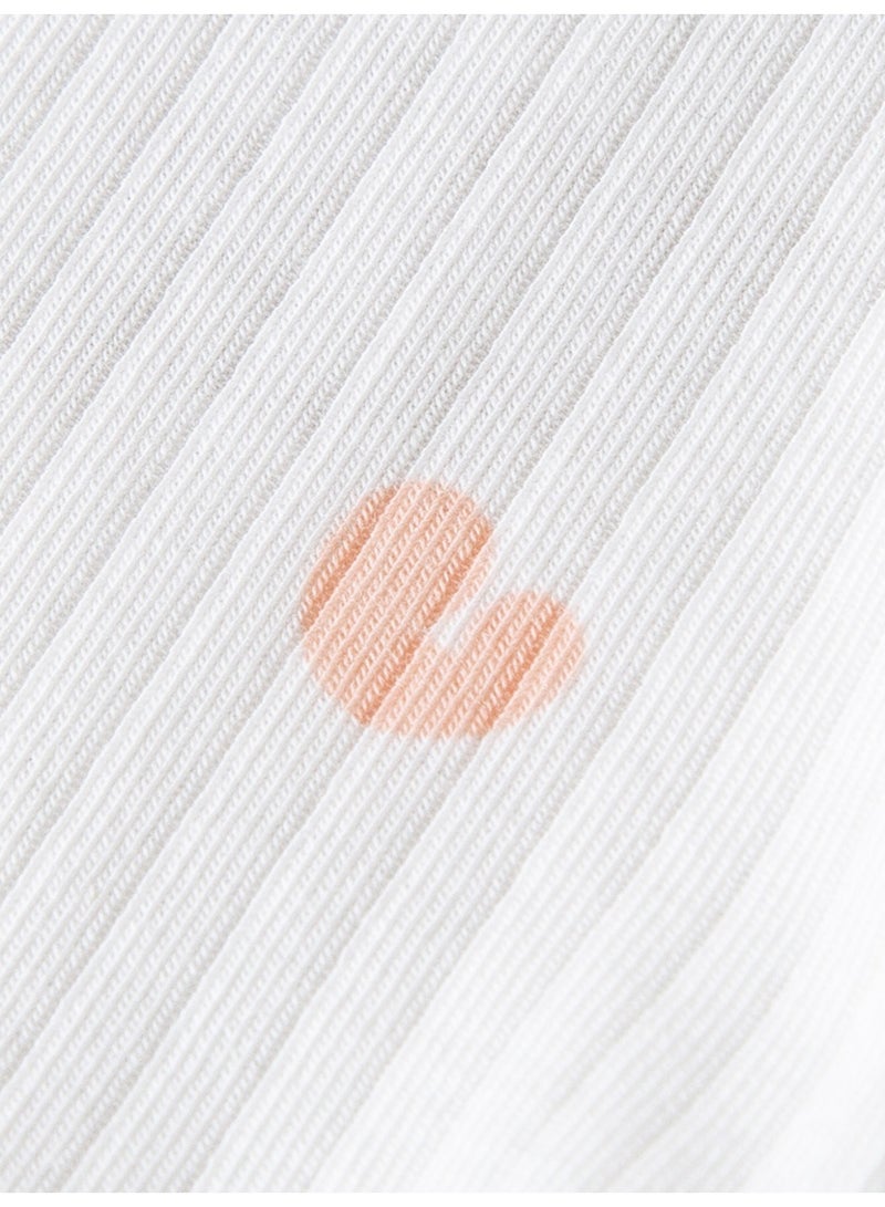 ميني بالا شرشرة لفتيات ذات أنابيب ناعمة، طوق رباعي، تصميم بلا أكمام، قطعة مريحة وقابلة للتنفس، تفاصيل لطيفة، مثالية للارتداء اليومي والطبقات الملبس للفتيات - Image 5