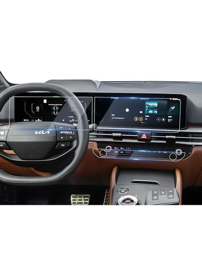 2024 2025 Kia Sorento 12 3 Inch Climate Nano Touch Screen Protector 6PCS - Image 1