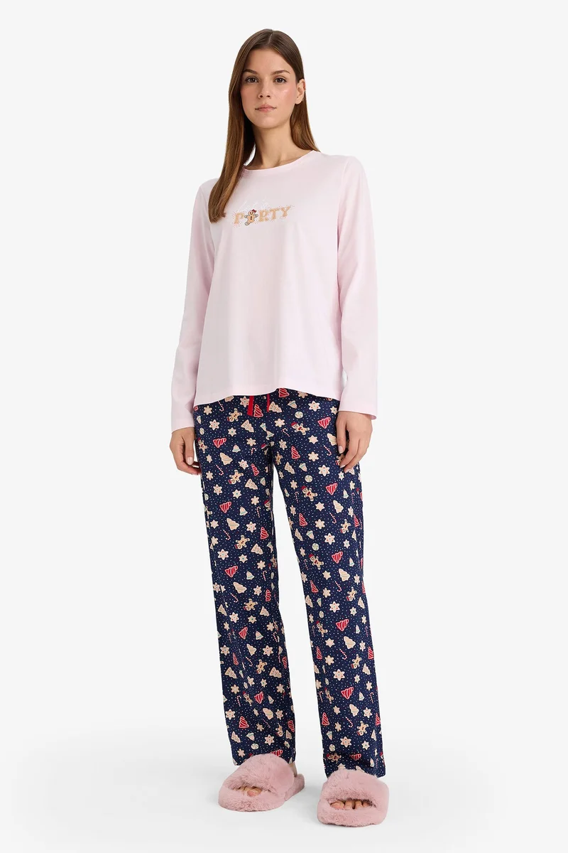 Defacto Regular Fit Long Sleeve 2 Piece Set