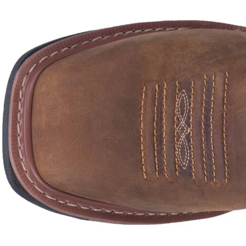 Dan Post Mens Blayde 11 Inch Waterproof Soft Toe Work Safety Shoes Casual - Brown - Size 11 D - Image 4