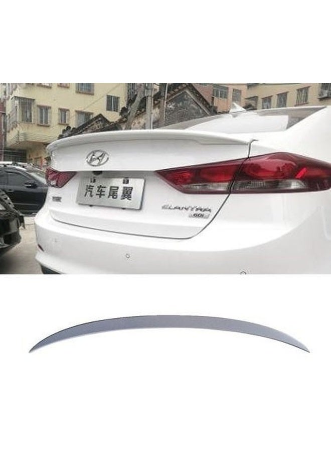 Hyundai Elantra 2016 2018 Rear Spoiler Sport Exterior Car Accessory - Image 1