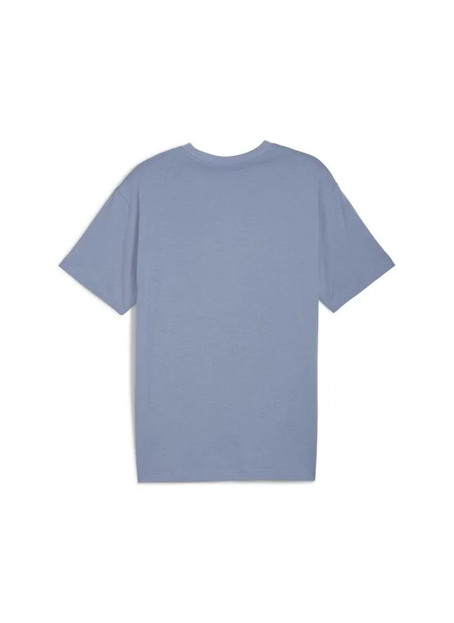 Puma Cool Blue Wardrobe Essentials Sports Legacy Tee Men for Men | Best Price UAE