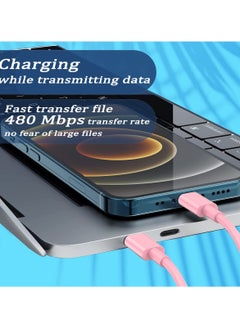 GNAFOTU Multi USB Charging Adapter Cable Kit, USB C to Lighting Adapter Box, Conversion Set USB A & Type C to Male Micro/Type C/Lightning, Data Transfer, Card Storage, Tray Eject Pin, Phone Holder,Pink  - Image 4