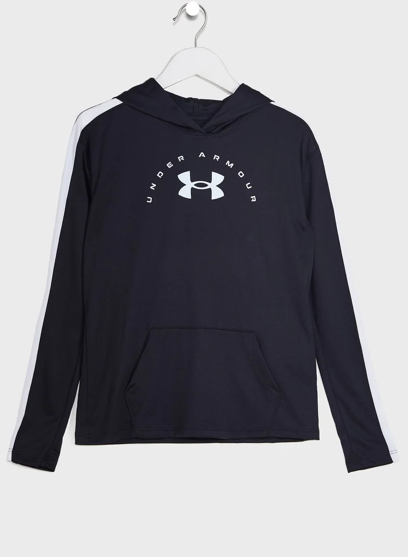 UNDER ARMOUR Youth Tech Graphic Hoodie