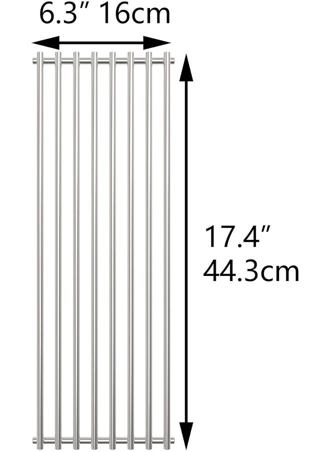 11141 Stainless Rod Cooking Grid Baron Grills Chrome Size: 17.4-In X 6.3-In / 1 Cooking Grid - pzsku/Z08EEBD2DE160D6751FFEZ/45/_/1722068800/4848a3b0-48eb-4c3e-9800-90655b53d7b1