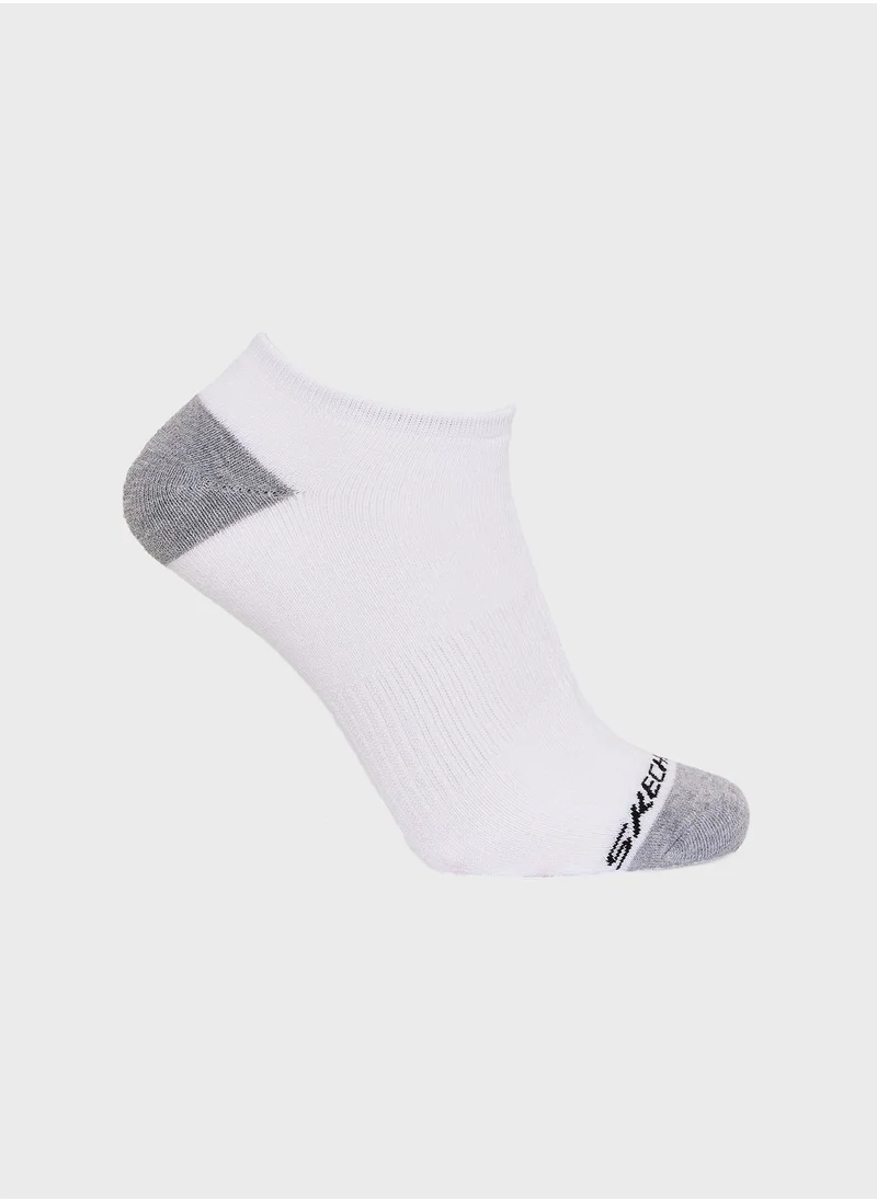 SKECHERS 3 Pack No Show Socks