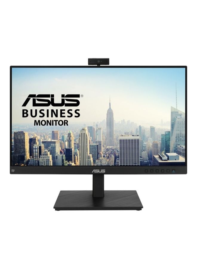 BE24EQSK Video Conferencing Monitor-24 Inch (23.8 Inch Viewable),IPS,Frameless,Full HD Webcam,Mic Array,Stereo Speakers,Ergonomic Design,HDMI,Eye Care Black