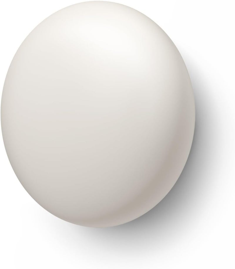 Google مستشعر درجة الحرارة من جوجل ناست (الجيل الثاني) - مستشعر راحة الغرفة مع جدولة - خزف، أبيض - Image 2