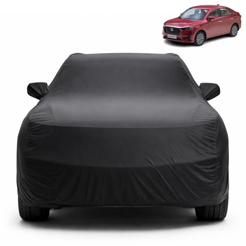 Autofy Car Cover Waterproof Glory for Honda Amaze (New) [Year 2018 Onwards] - Amaze (New) Car Cover Dust & UV Protection Amaze (New) Car Body Cover with Mirror Pocket Soft Cotton Lining - Image 1