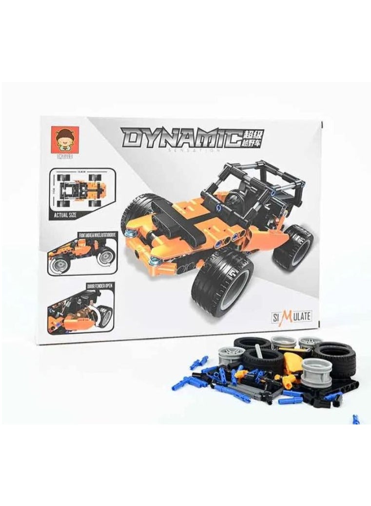 Building set, 220 pieces – educational building car for children, boys and girls, creative building blocks, perfect toy and gift - Image 5