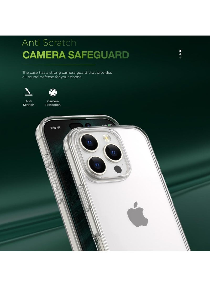 GREEN LION iPhone 16 Plus MagSafe Case Crystal Clear Cover / Strong Magnet / Anti Fingerprint / Anti Scratch / Ultra HD Clarity / High-Level Protection / Ultra Drop Protection / Camera Protection - Clear - Image 5