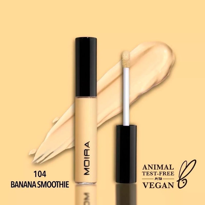 moira Lavish Color Correcting Concealer (104, BANANA SMOOTHIE) - Image 3