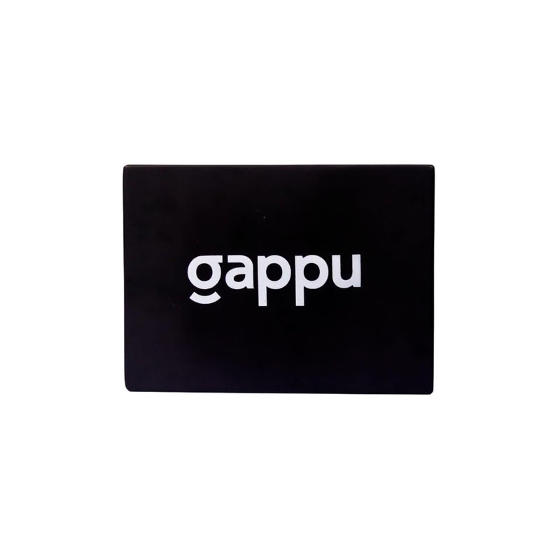 Gappu جام بوكس كاجون – طبل يدوي محمول مدمج مع صوت جهير غني وصوت سنير، مثالي للسفر وجلسات العزف - أسود - Image 1