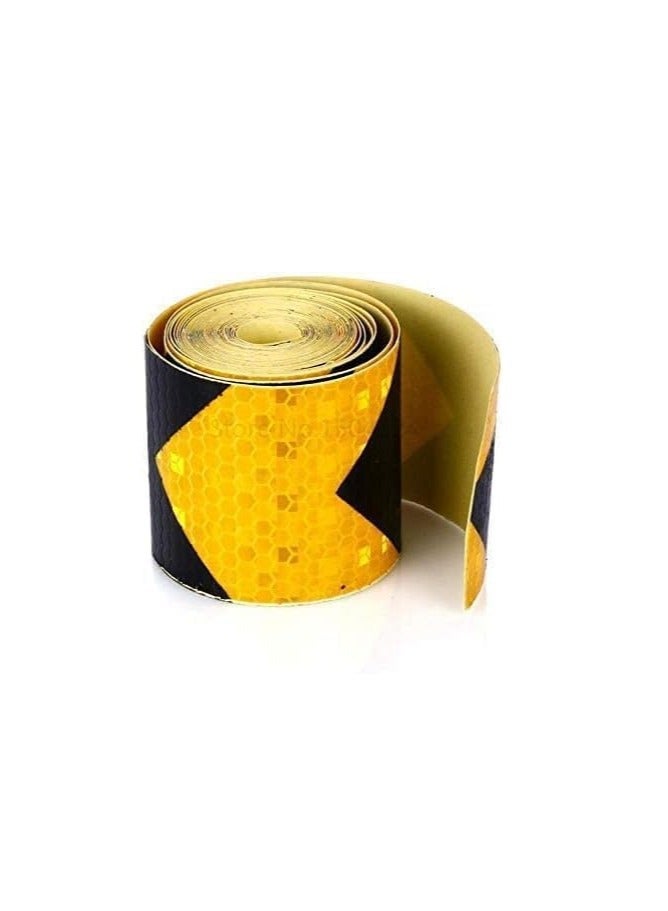 5cmx25m Arrow Reflective Tape Safety Caution Warning Reflective Adhesive Tape sticker For Truck Motorcycle Bicycle Car Styling - Image 2