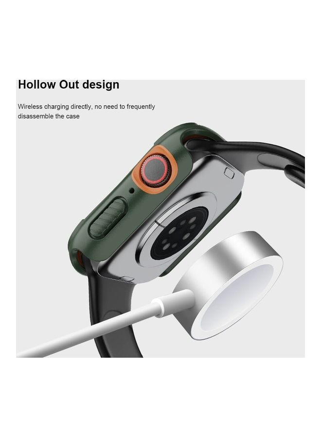 NIBEMINENT Crash Bumper Series Case For Apple Watch 4 / 5 6 Se , 40Mm green  - Image 3