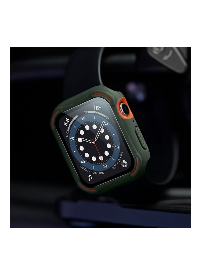 NIBEMINENT Crash Bumper Series Case For Apple Watch 4 / 5 6 Se , 40Mm green  - Image 2