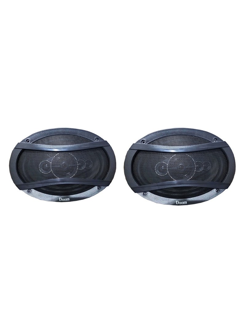 Dom 2-Piece Oval Speaker Set DO-6996S - Image 1