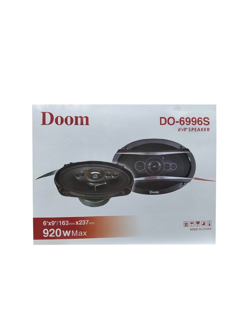Dom 2-Piece Oval Speaker Set DO-6996S - Image 3