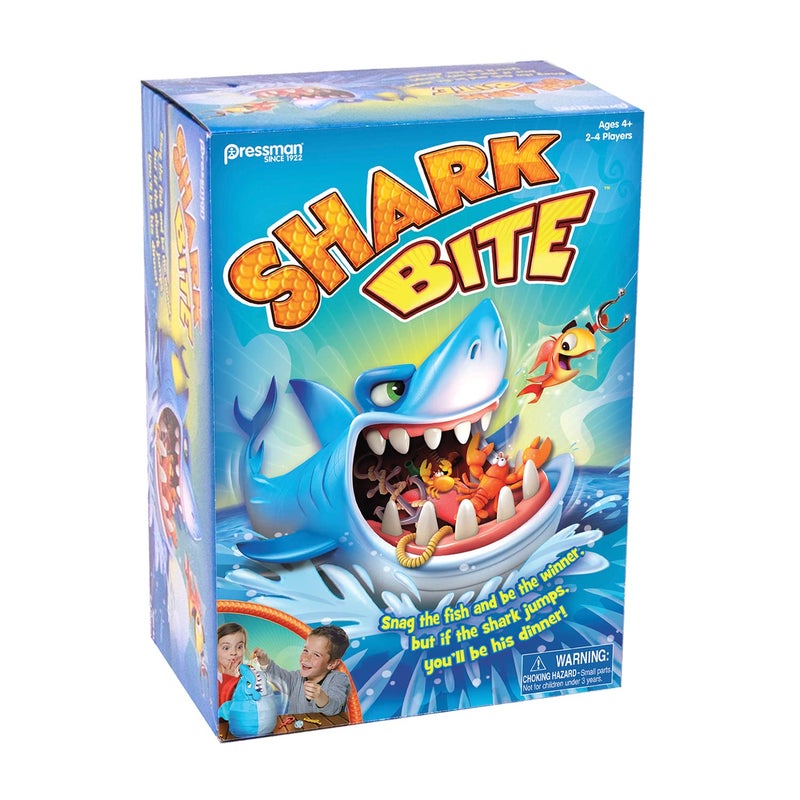 Pressman Shark Bite with Let's Go Fishin' Card Game (Amazon Exclusive) by Pressman - Image 4
