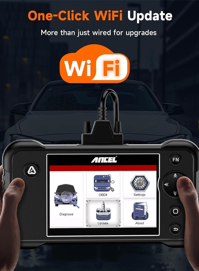 Ancel FX3300 OBD2 Scanner, All System Scan Tool, WiFi Update Car Scanner Diagnostic Tool, Check Engine Code Reader, Diagnostic Scanner for Cars  - Image 3