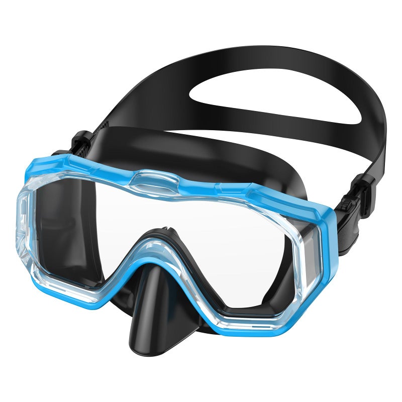 W WSTOO WSTOO Adults Swim Goggles with Nose Cover to Prevent Water Inhaling, Anti-Fog Swimming Mask for Youth Men Women - Image 1