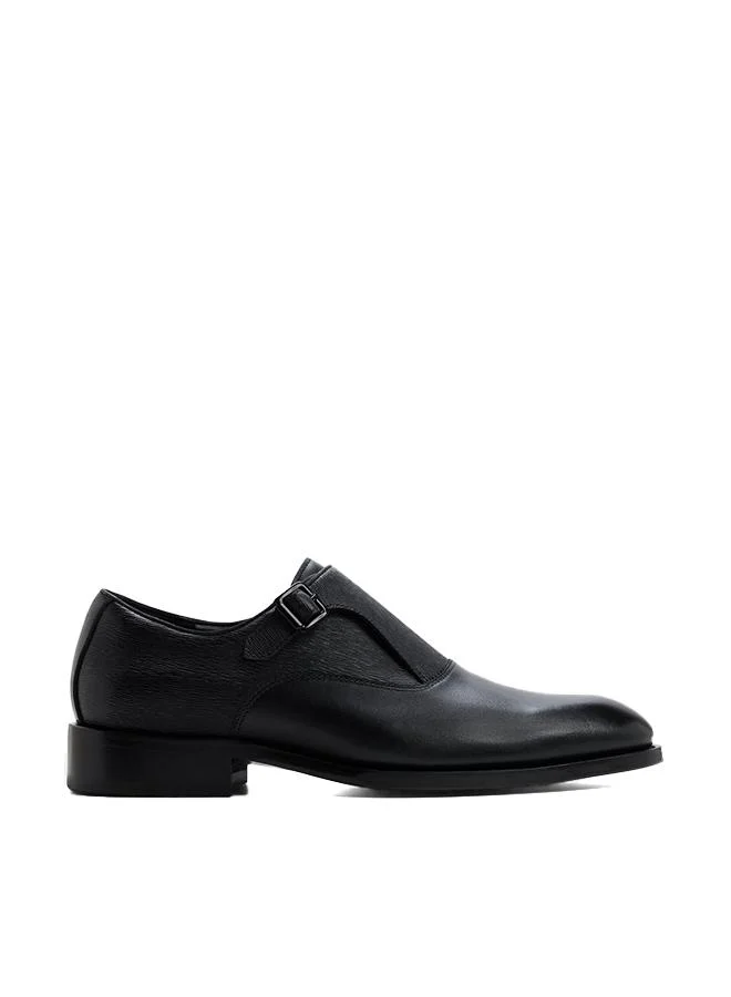 Aldo Bejamin Men Black Slip Ons