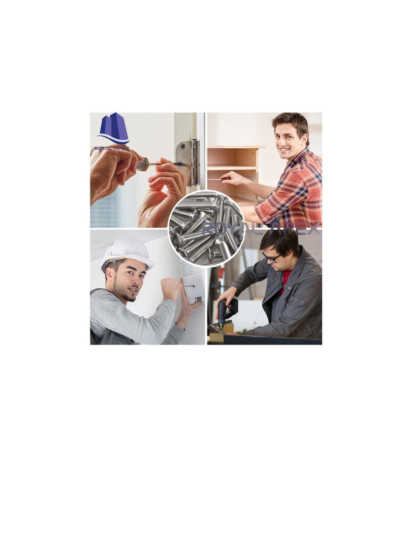 Machine Screw CSK Philip & Countersunk Head for DIY Electrical & Kitchen Furniture Pull Cabinet Door Handles  - Image 2