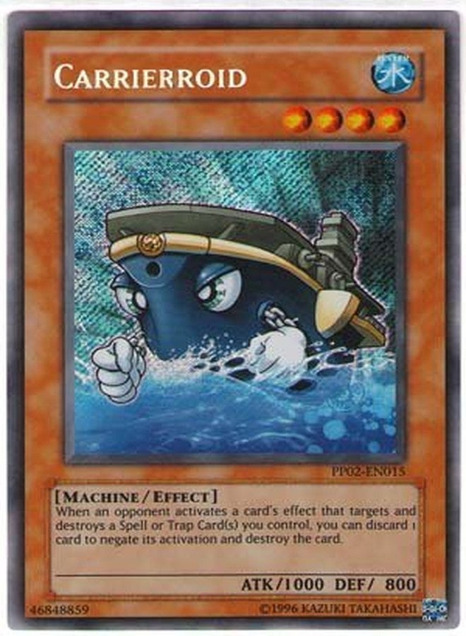 Yu-Gi-Oh! - Carrierroid PP02-EN015 Secret Rare - Premium Pack Series 2