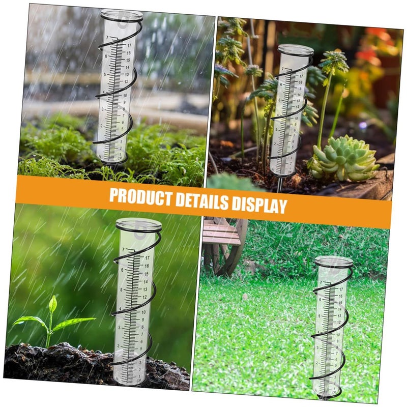 2Pcs Replacement Rain Gauge Tubes 100mm Capacity for Garden Weather Station - Image 4