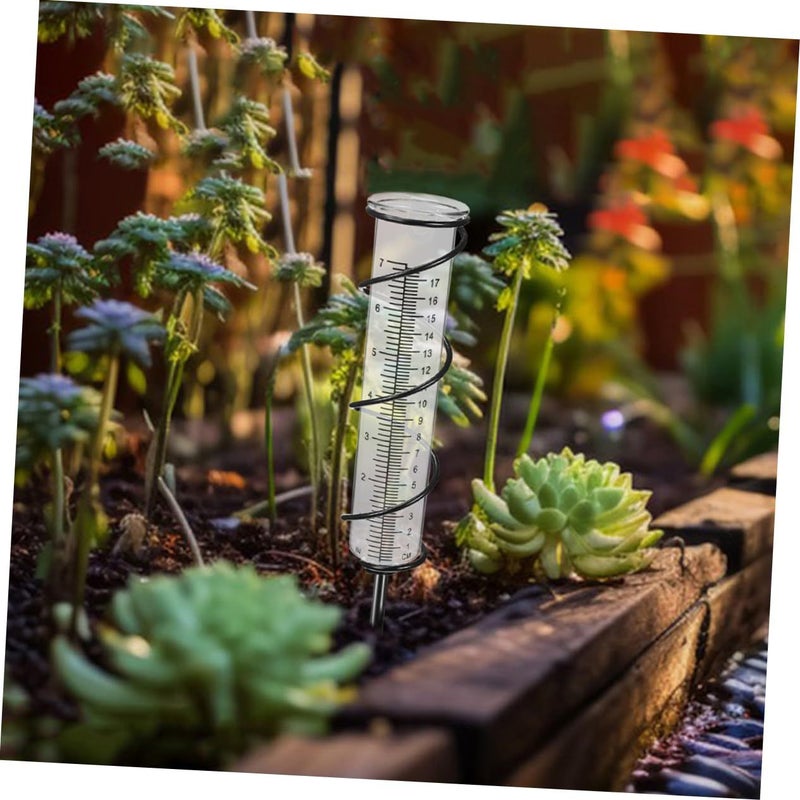2Pcs Replacement Rain Gauge Tubes 100mm Capacity for Garden Weather Station - Image 5
