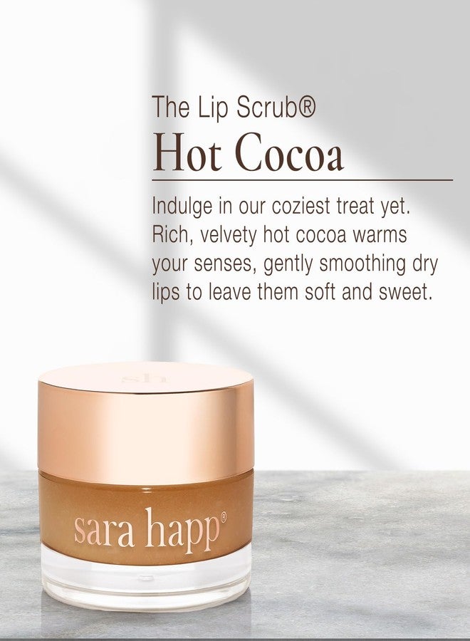 Sara Happ Hot Cocoa Kisses Treatment Duo, Lip Scrub & Gloss, Unisex Exfoliating Set, 2 Count, Lip Care & Conditioning, for Lips - Image 3