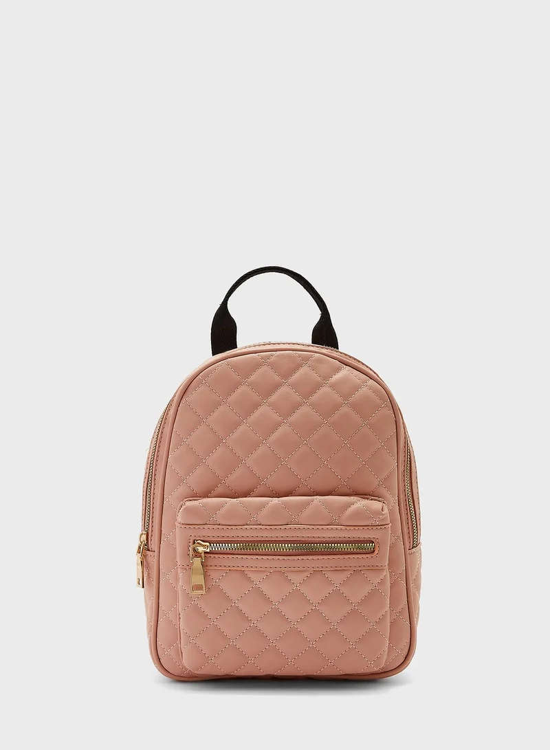 Ginger Mini Quilted Backpack