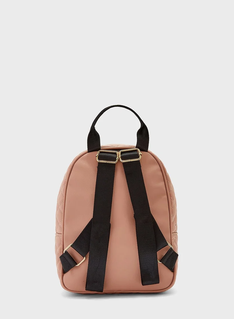 Ginger Mini Quilted Backpack