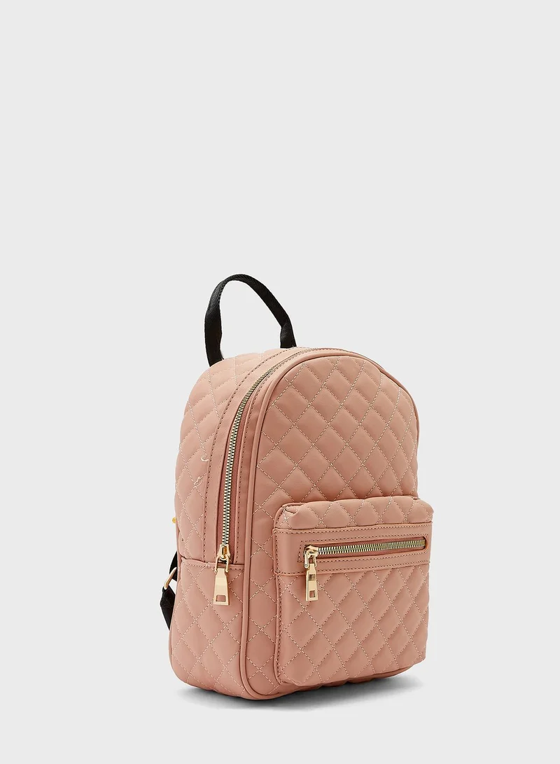 Ginger Mini Quilted Backpack