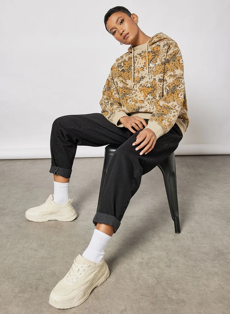 HUF Contra Camo Print Hoodie
