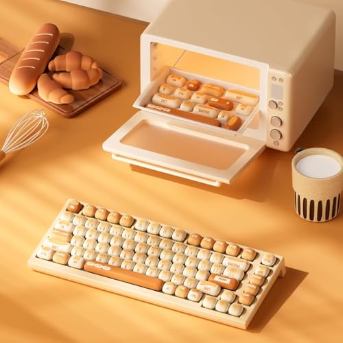 Akko PBT Keycaps Set, Bun Wonderland MOG Profile 138-Key Keycaps for Mechanical Keyboards - Image 4