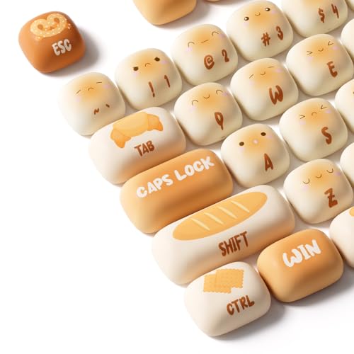 Akko PBT Keycaps Set, Bun Wonderland MOG Profile 138-Key Keycaps for Mechanical Keyboards - Image 5