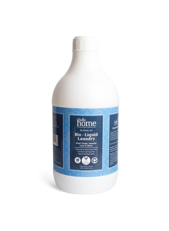 Home Organic Bio-Liquid Laundry | Enriched With Soapnut & Lemon | Front & Top Load Washing Machine | Works In Hard Water (1100 Ml) - pzsku/Z08EFEBE40B1D3784E4E2Z/45/_/1735817536/b68652ba-7f96-4a17-8e79-32d24d6ece15