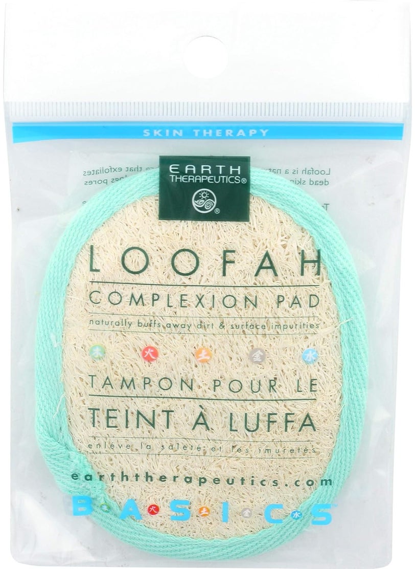 Earth Therapeutics - Earth Therapeutics, Facial Care Loofah Complex Pad, 1 Each - Image 1