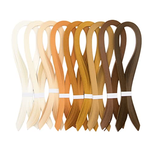 ODETOJOY White Quilling Paper Strips 5mm Cream For Crafts Quilling Strip Filigee Quilling Set 120pcs, 54cm - Image 4