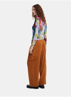 DESIGUAL Long-Sleeved T-Shirt With A Round Neck And Print Designed By M. Christian Lacroix

Fit: Regular
Print Designed By M. Christian Lacroix
Round Neck
Long Sleeve
Recycled Polyester  - Image 4